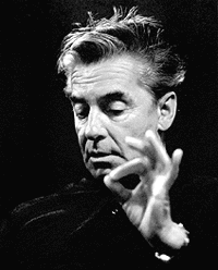 Herbert von Karajan on Peter Hübner